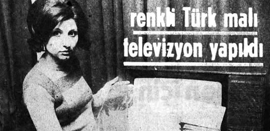 Türk malı televizyon yapıldı