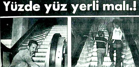 Gaziantepli iki kardeş yürüyen merdiven imal ediyorlar