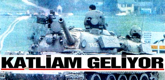 Kosova'da her an katliam başlayabilir