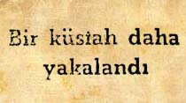 Bir k&uuml;stah daha yakalandı