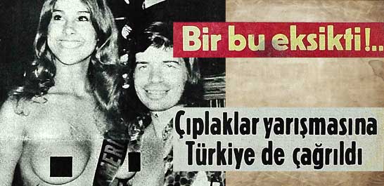&Ccedil;ıplaklar yarışmasına T&uuml;rkiye de &ccedil;ağrıldı