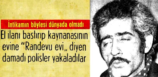 İntikamın b&ouml;ylesi d&uuml;nyada olmadı