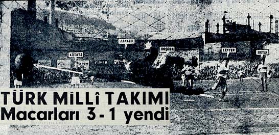 Futbol tarihimizin en şerefli galibiyeti