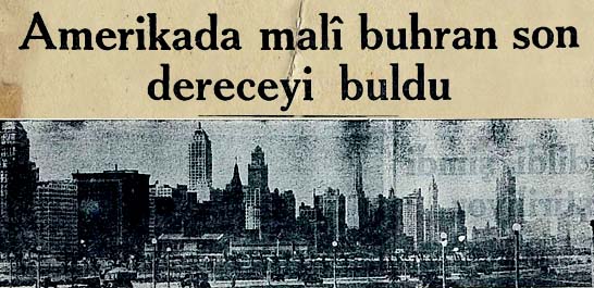 Amerikada mali buhran son dereceyi buldu