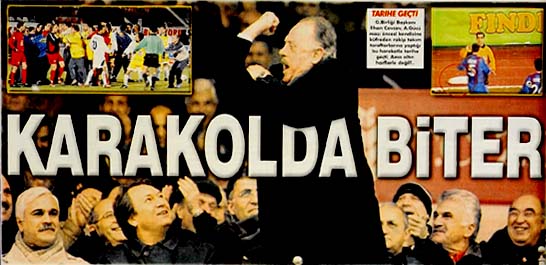 Dikkat! VIP'te holiganlar var