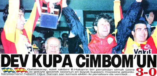 Dev kupa Cimbom'un