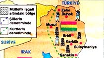 Kerk&uuml;k petrol&uuml; K&uuml;rtlere ge&ccedil;ti