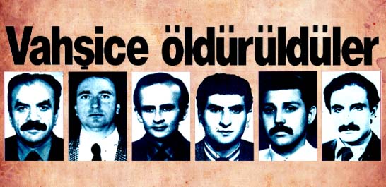 Vahşice öldürüldüler