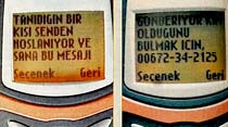 Cep telefonunda Mesaj Tuzağı