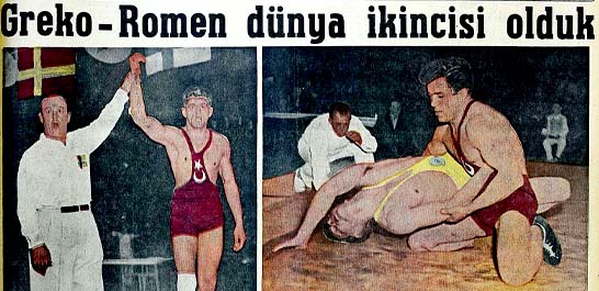 Greko-Romen d&uuml;nya ikincisi olduk