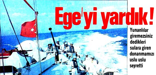 Ege'yi yardık!
