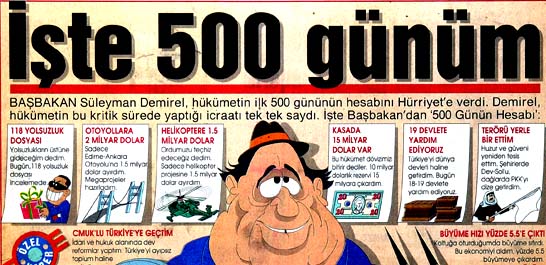 İşte 500 g&uuml;n&uuml;m