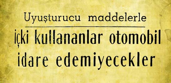 İ&ccedil;ki kullananlar otomobil idare edemiyecekler