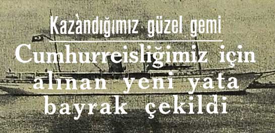 Cumhurreisliğimiz i&ccedil;in alınan yeni yata bayrak &ccedil;ekildi