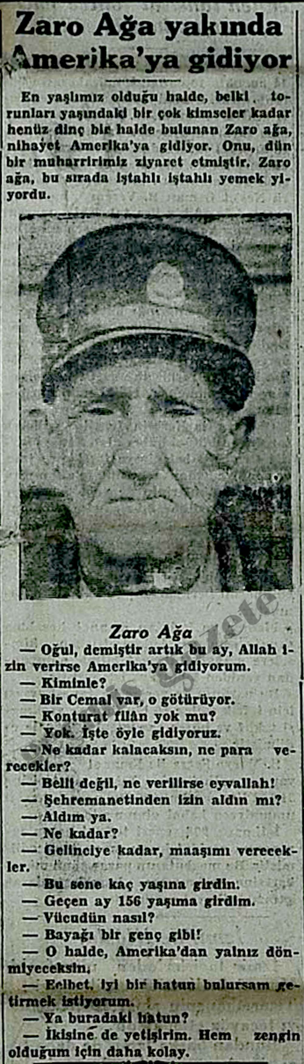 Zaro Ağa