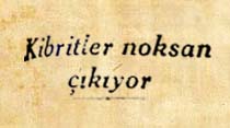 Kibritler noksan çıkıyor