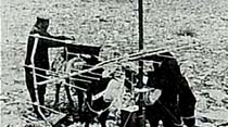 TV yansıtıcısını dağın tepesine eşekle çıkardılar