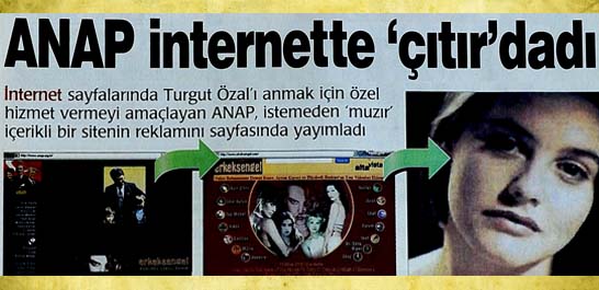 Anap internette 'çıtır'dadı