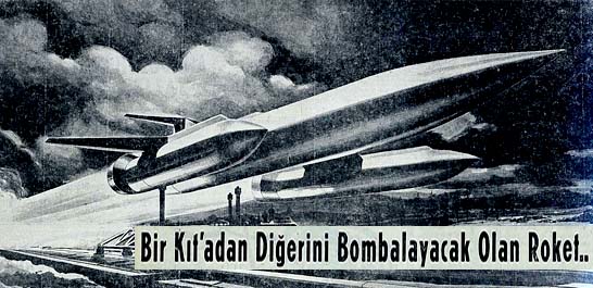 Bir Kıt'adan Diğerini Bombalayacak Olan Roket..