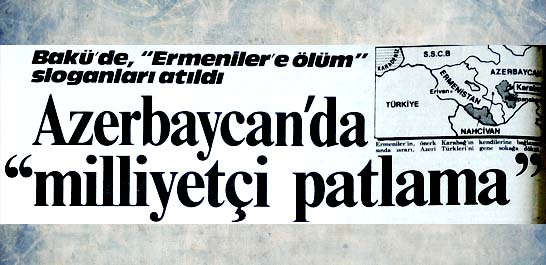 Azerbaycan'da "milliyetçi patlama"