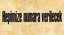 "Milli numara" verilmesine ilişkin çalışmalar sürdürülüyor