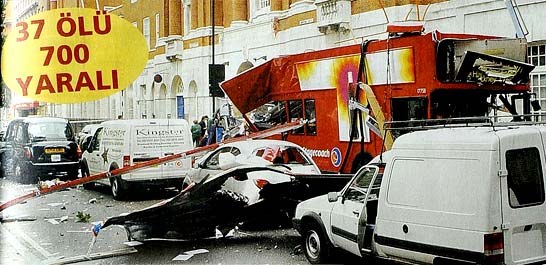 El Kaide Londra'yı vurdu