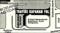 İstimlak borcunu ödememek için Belediye, yaptığı yolu kapattı