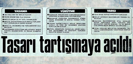 Tasarı tartışmayı açıldı
