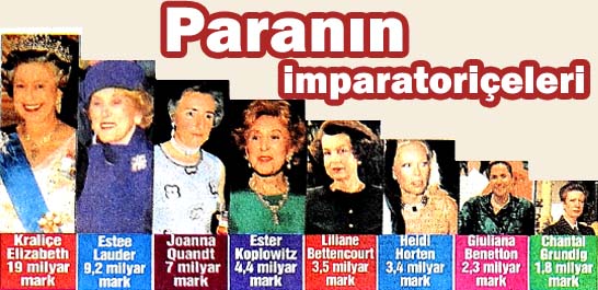 Paranın imparatoriçeleri