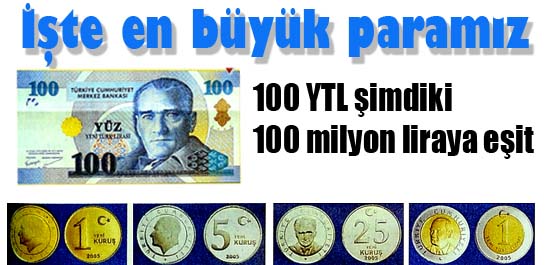 İşte en büyük paramız
