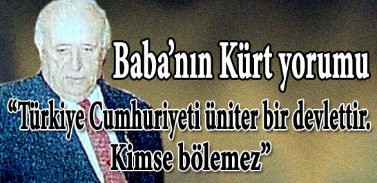 Baba'nın Kürt yorumu