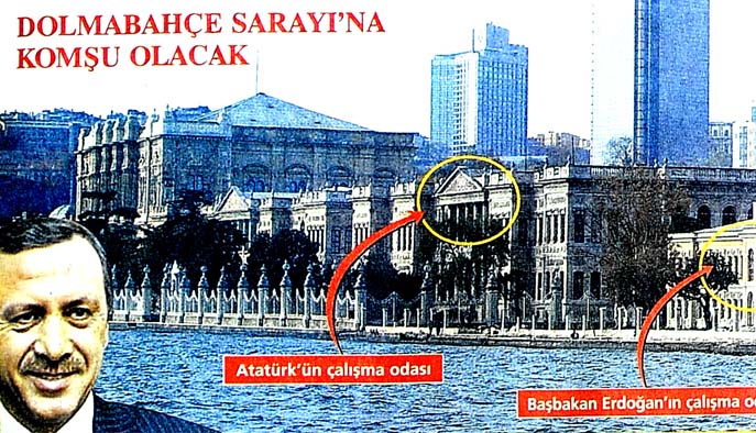 Bush'u dinledi, İstanbul'daki makamını Boğaz'a taşıyor