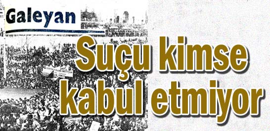 Su&ccedil;u kimse kabul etmiyor