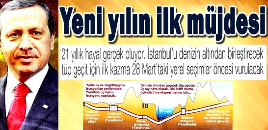 Yeni yılın ilk m&uuml;jdesi