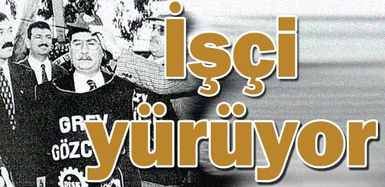 İş&ccedil;i y&uuml;r&uuml;yor