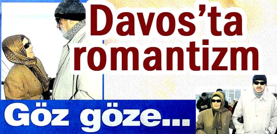 Davos'ta romantizm
