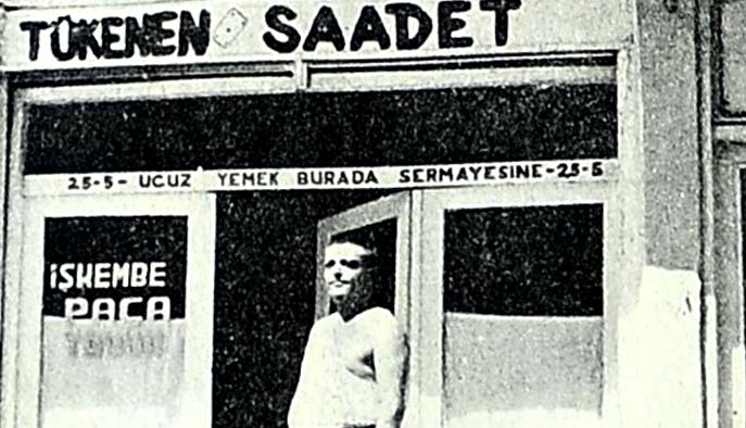 "İ&ccedil;ki ve kumardan" saadeti t&uuml;kenince işkembeci oldu