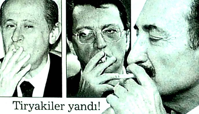 Ortaklara sigara darbesi