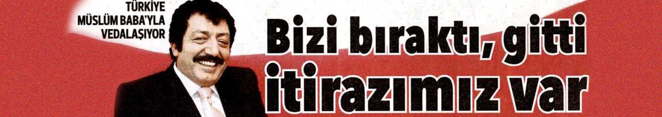 Bizi bıraktı, gitti itirazımız var