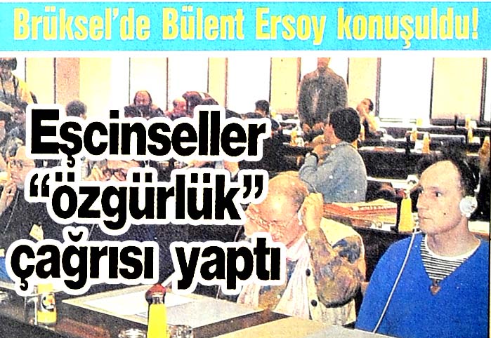 Br&uuml;ksel'de B&uuml;lent Ersoy konuşuldu