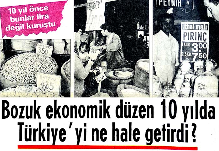 Bozuk ekonomik d&uuml;zen 10 yılda T&uuml;rkiye'yi ne hale getirdi?