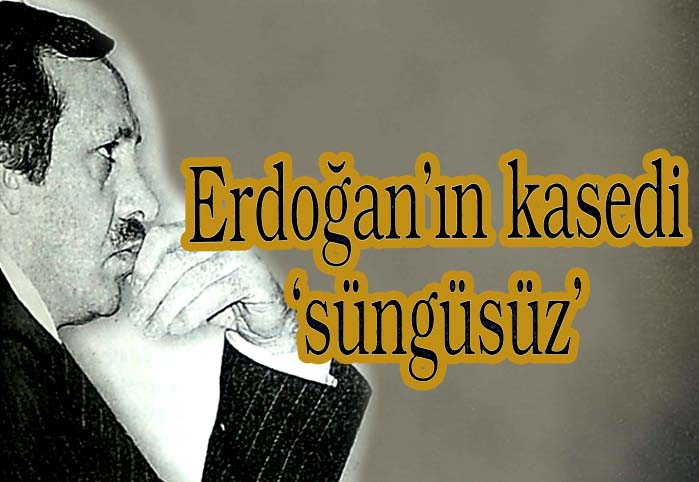 Erdoğan'ın kasedi 'süngüsüz'