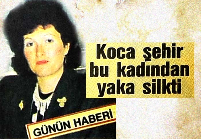 Koca şehir bu kadından yaka silkindi