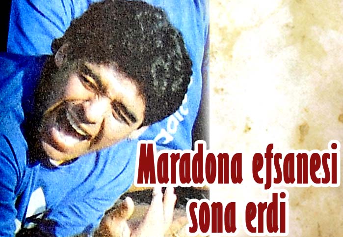 Maradona efsanesi sona erdi