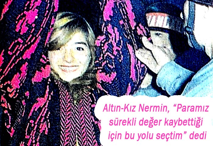 Altın karşılığı fuhuş yapıyordu