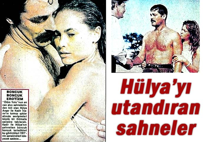 Hülya'yı utandıran sahneler