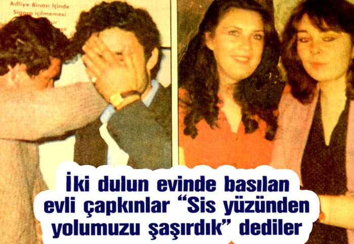 İki dulun evinde basılan evli çapkınlar