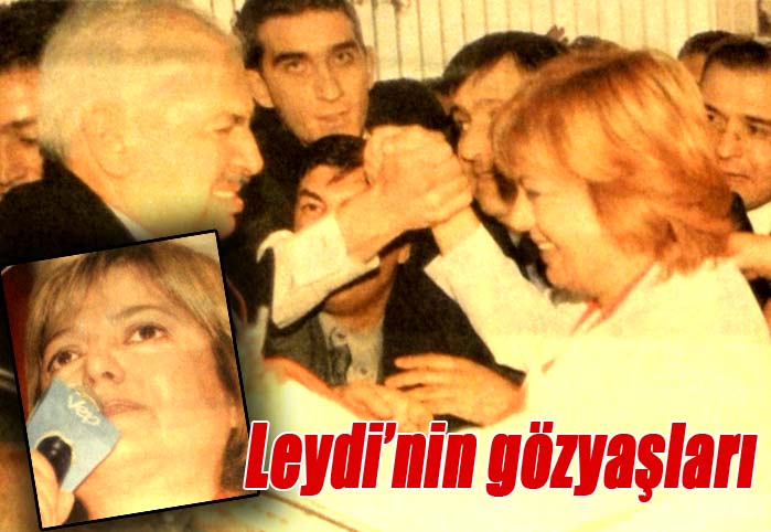 Leydi'nin g&ouml;zyaşları