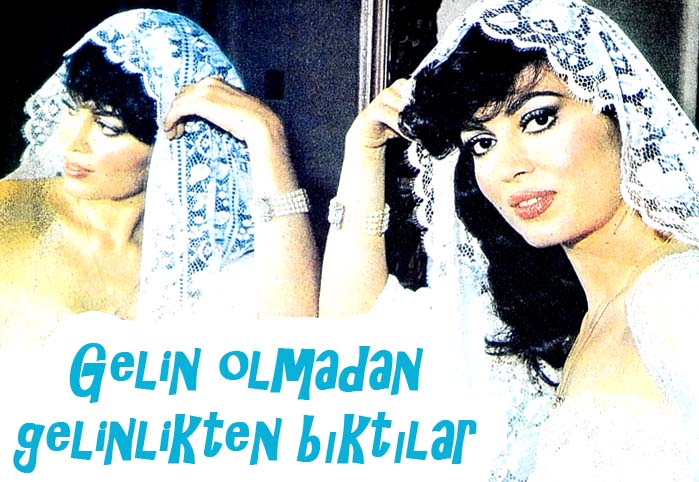Gelin olmadan gelinlikten bıktılar