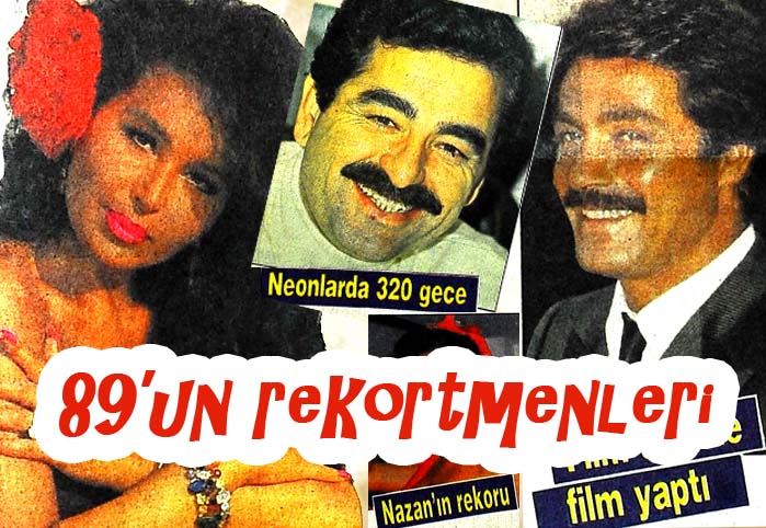 89'un rekortmenleri